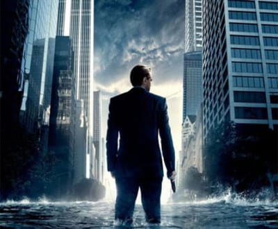 DiCaprio rodeado de água no cartaz de «Inception» - TVI