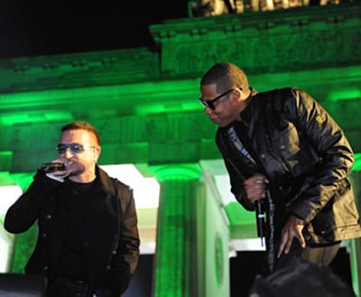 U2 e Jay-Z gravam canção para ajudar o Haiti - TVI
