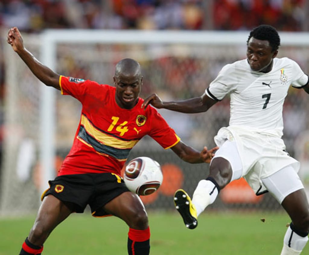 Angola vs Ghana (STRINGER/EPA-LUSA)
