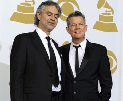 Grammys: vê o dueto entre Andrea Bocelli e Mary J. Blige  (vídeo) - TVI