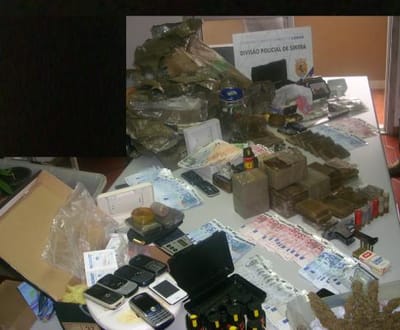 PSP: grande apreensão de droga no Porto - TVI
