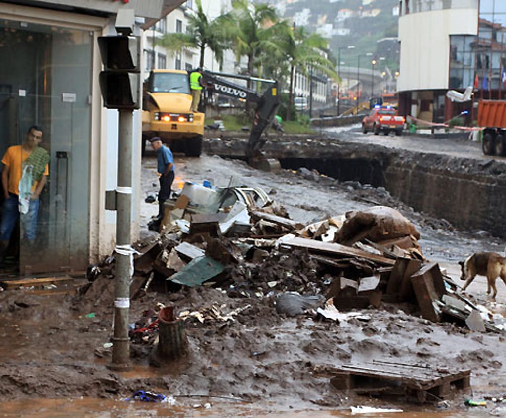 Funchal, uma semana depois da tragédia (Filipe Caetano/tvi24.pt)