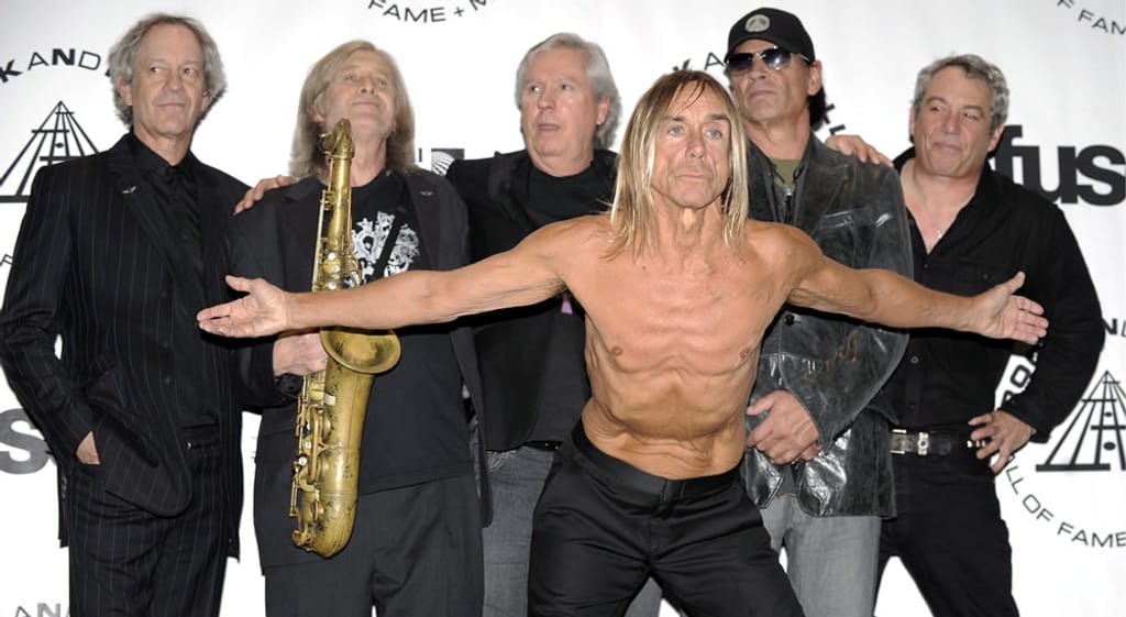 The Stooges na gala do Rock and Roll Hall of Fame 2010 (EPA)