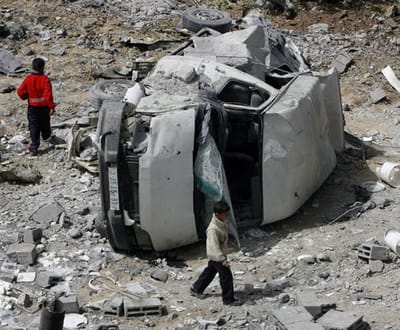 Cinco palestinianos mortos num raid aéreo israelita - TVI