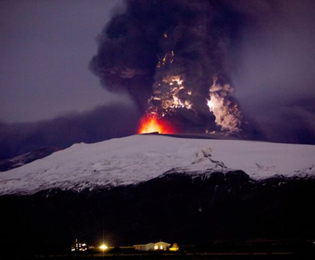 Vulcão na Islândia