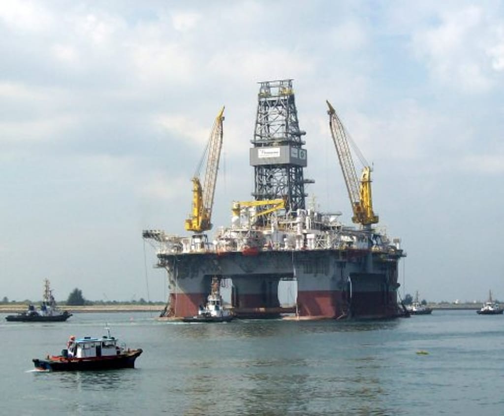Nova fuga de petróleo no Golfo do México (EPA/TRANSOCEAN)