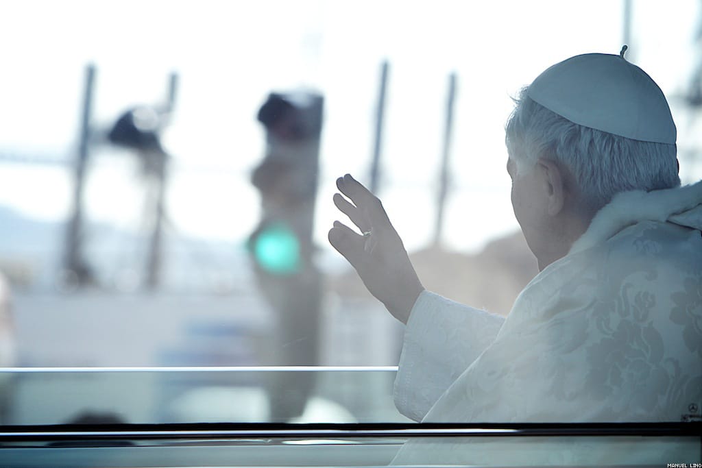 Visita de Papa Bento XVI a Portugal (foto: Manuel Lino)