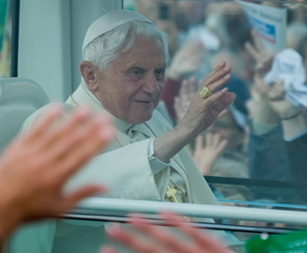 Papa Bento XVI em Portugal (Foto Cláudia Lima da Costa)