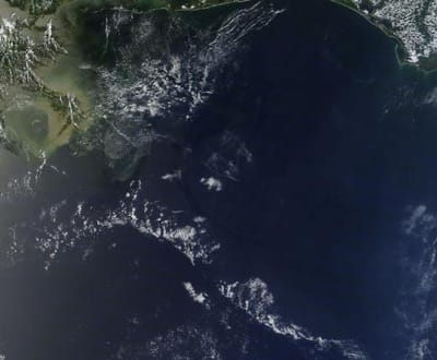 Nasa mostra imagens do derrame no Golfo do México - TVI