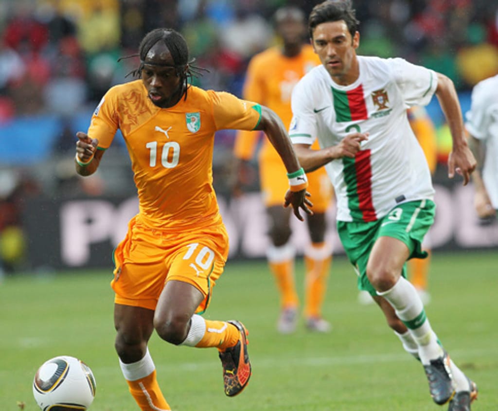 Mundial 2010: Costa do Marfim vs Portugal (EPA/SERGEY DOLZHENKO)