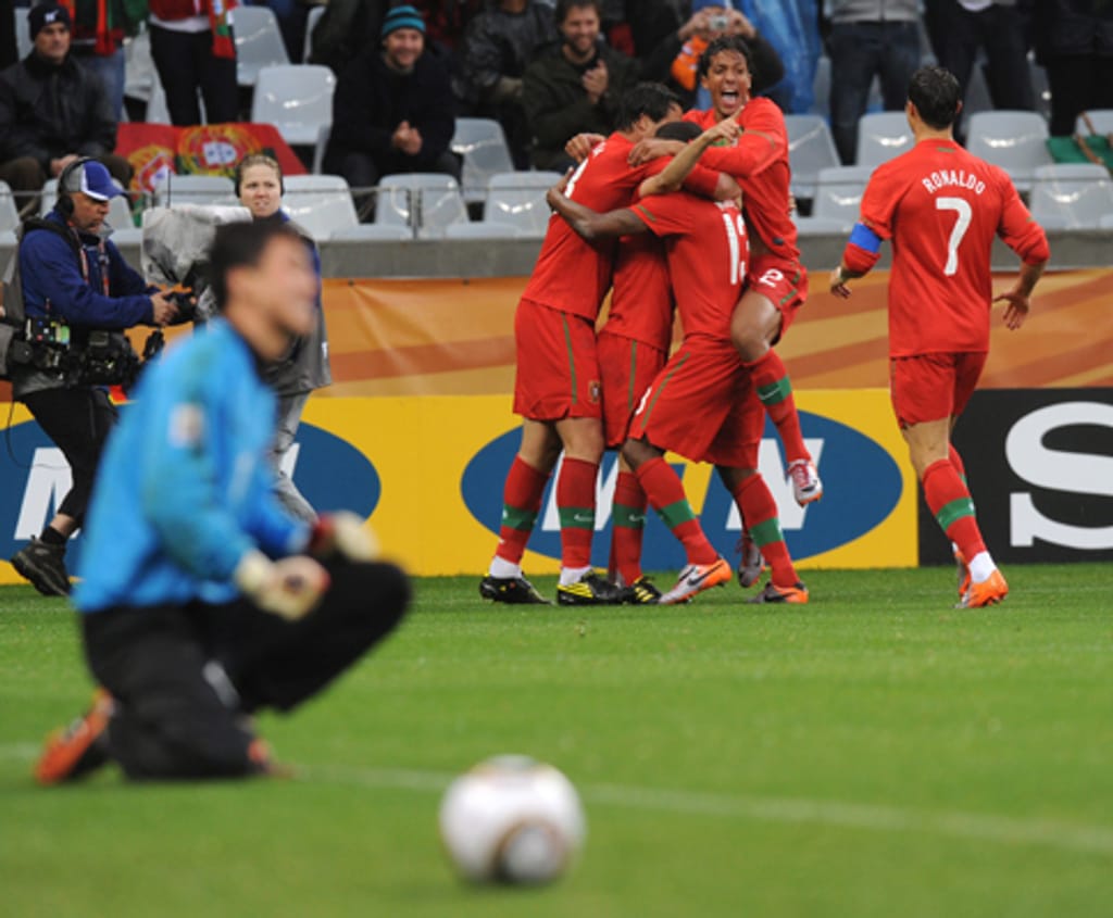 Mundial 2010: Portugal vs Coreia do Norte (EPA/HELMUT FOHRINGER)