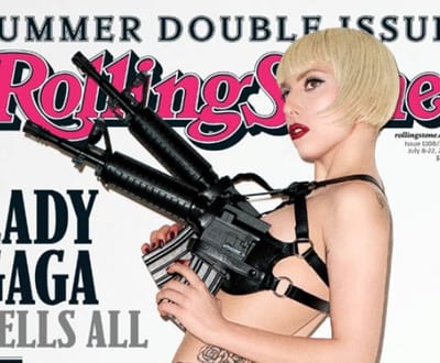 Lady Gaga de cuecas na capa da «Rolling Stone» - TVI