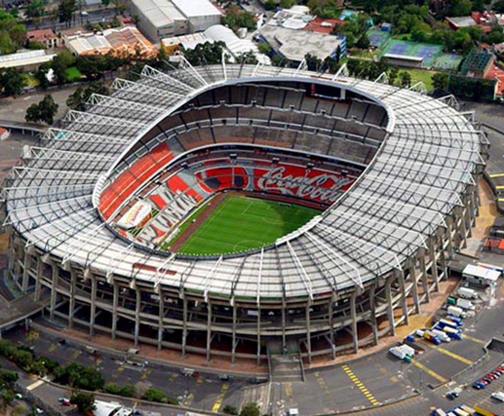Estádio Azteca, na Cidade do México (América)