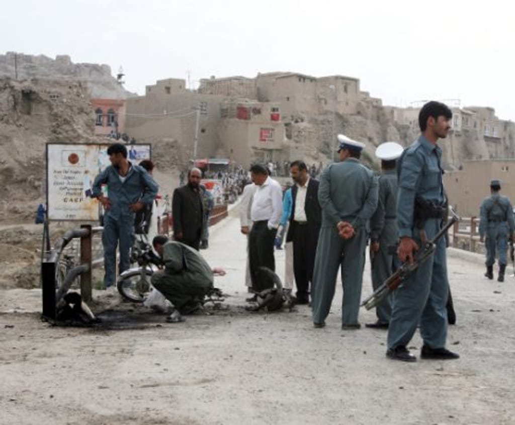 Mota armadilhada no Afeganistão (EPA/NAWEED HAQJOO)