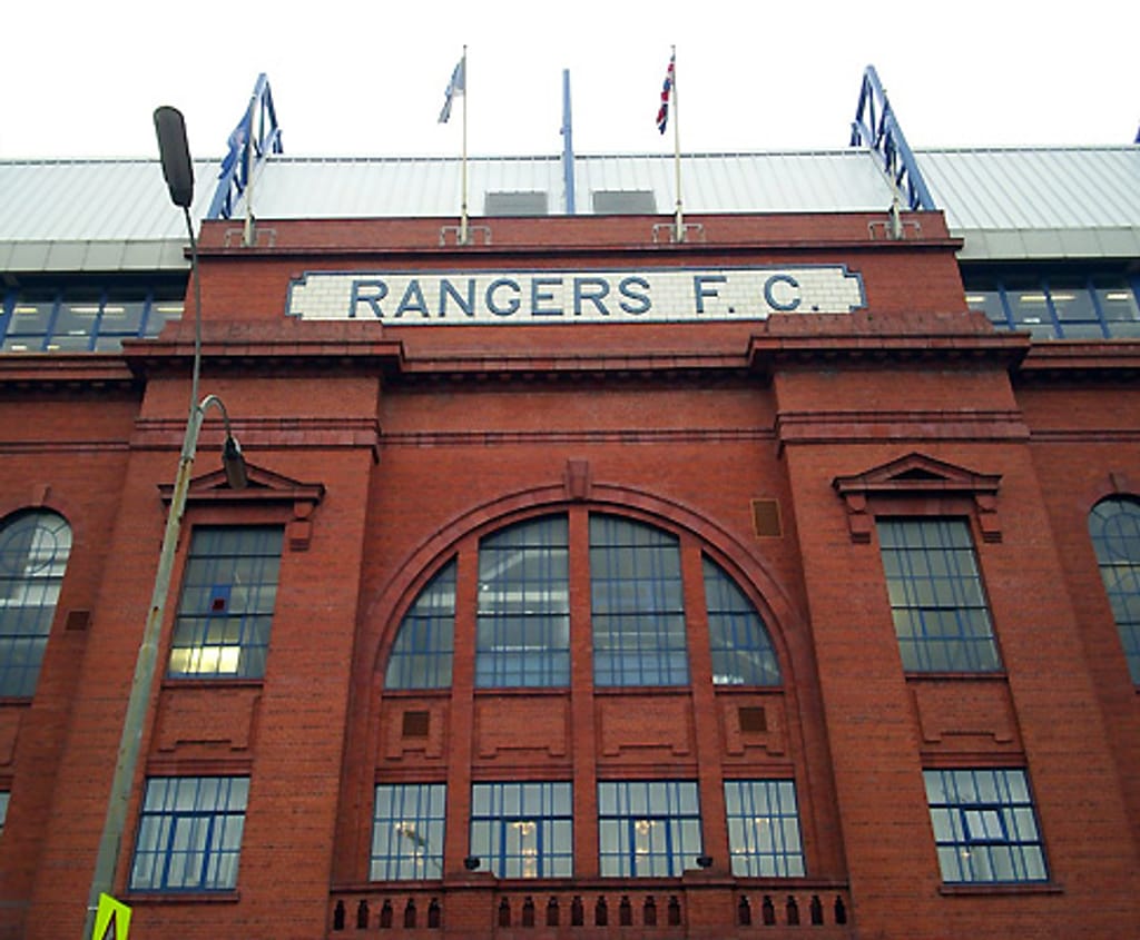 Estádio Ibrox, em Glasgow (Rangers)