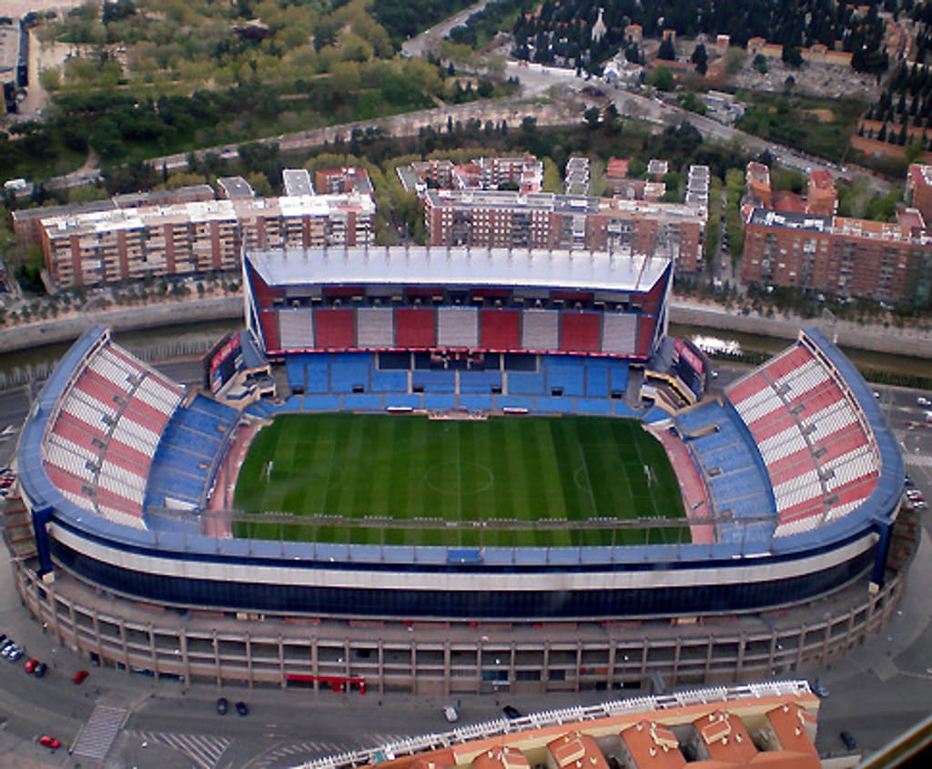 Estádio Vicente Calderón, em Madrid (At. Madrid)