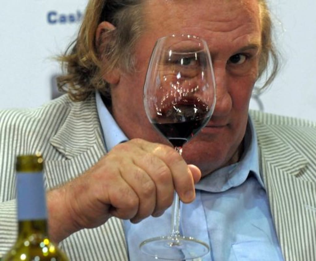 Gerard Depardieu lança marca de vinhos (Foto Lusa/EPA Horst Ossinger)