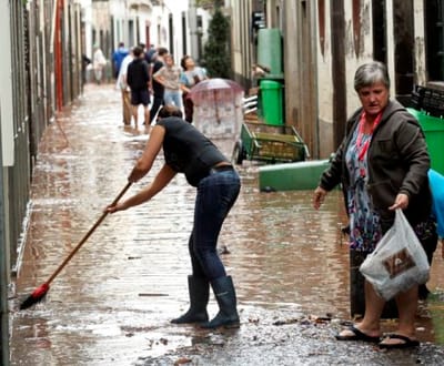 Madeira: baixa do Funchal foi a zona mais afectada - TVI