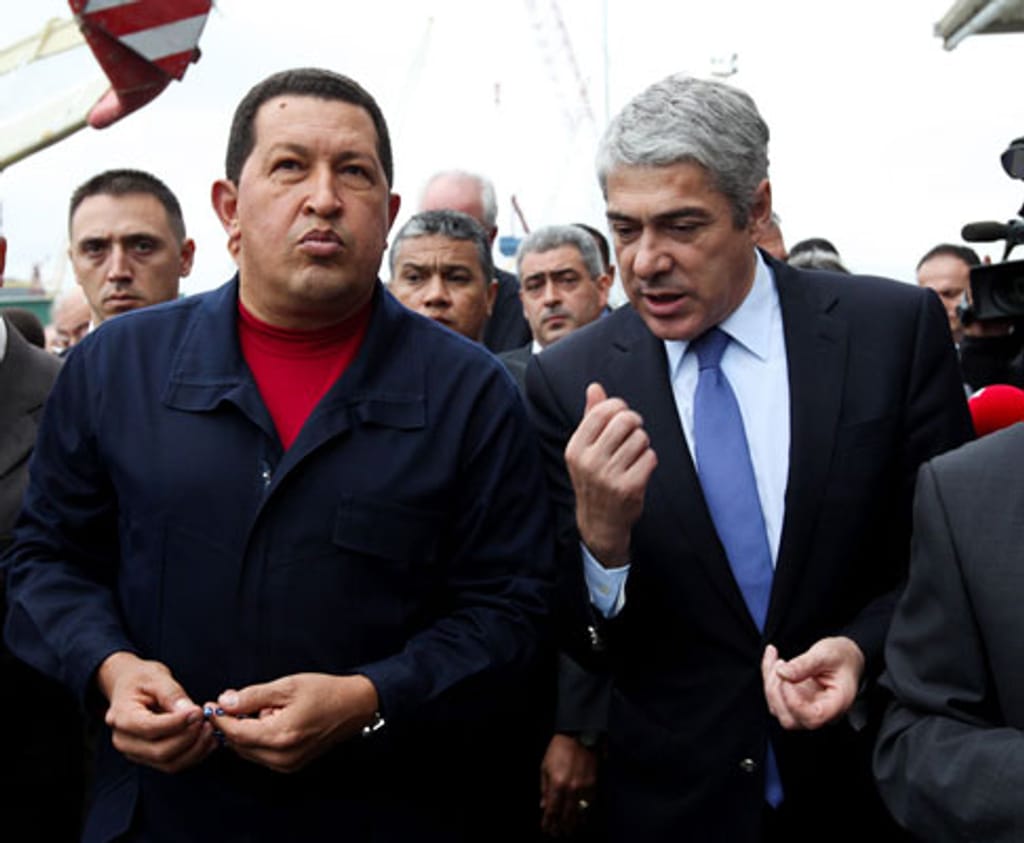 Hugo Chávez visita Portugal (José Coelho/Lusa)