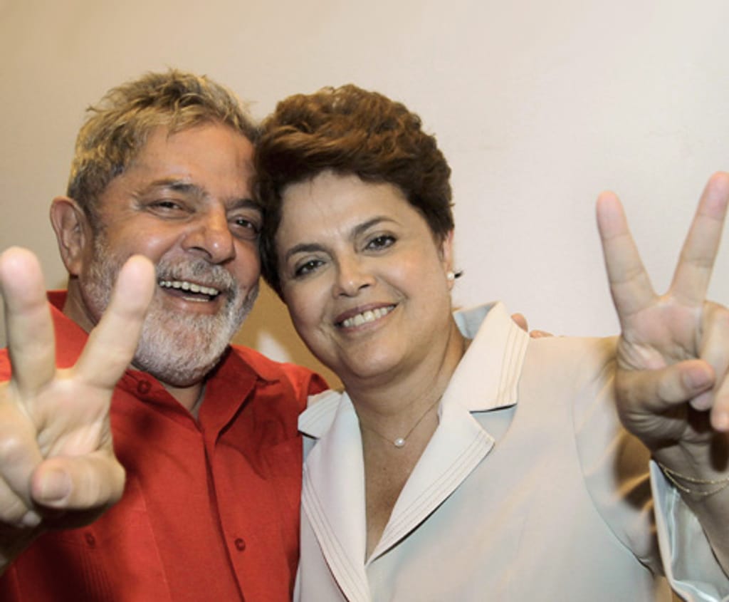 Lula com Dilma