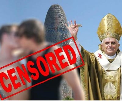 Barcelona: Papa será recebido com um enorme beijo gay - TVI