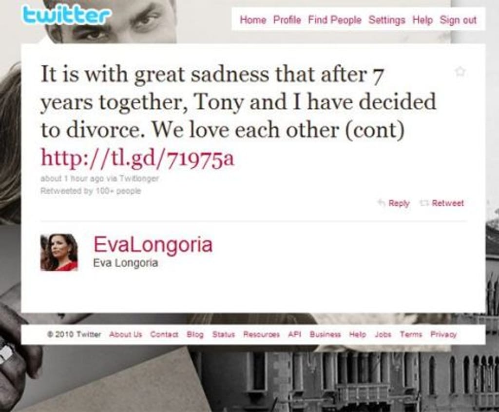 Twitter Eva Longoria