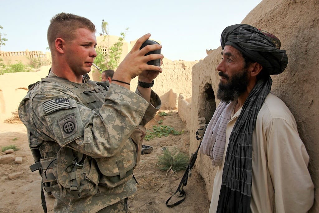 Tropas americanas no Afeganistão (EPA/Tiago Petinga)
