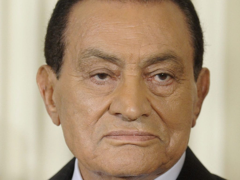 Hosni Mubarak - EPA/MICHAEL REYNOLDS