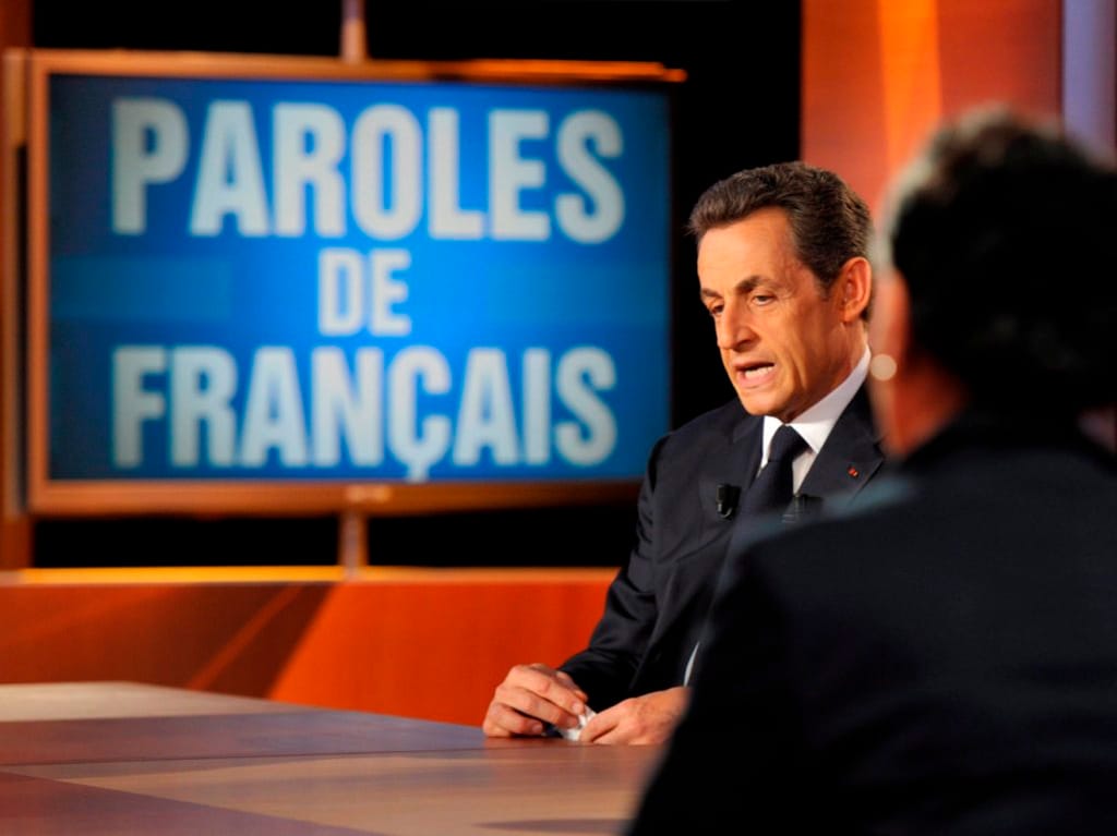 Nicolas Sarkozy [EPA/PHILIPPE WOJAZER]