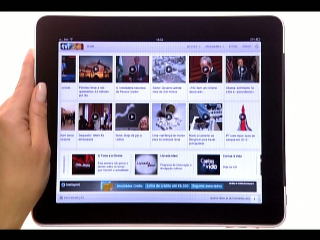 TVI24 é o primeiro canal de TV com aplicação para iPad