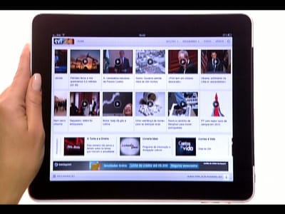 App TVI24 para iPad e iPhone é número 1 - TVI