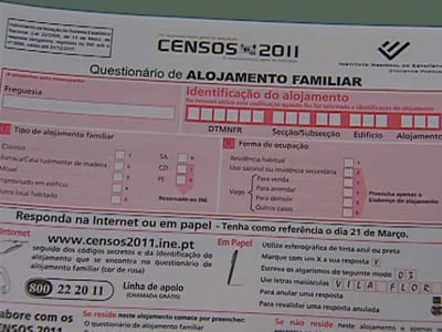 Censos 2011: precários movem acção judicial - TVI