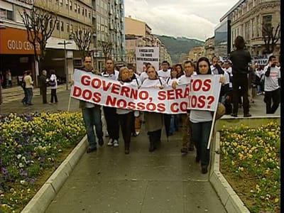 Centenas «marcharam» pelas ruas Braga - TVI