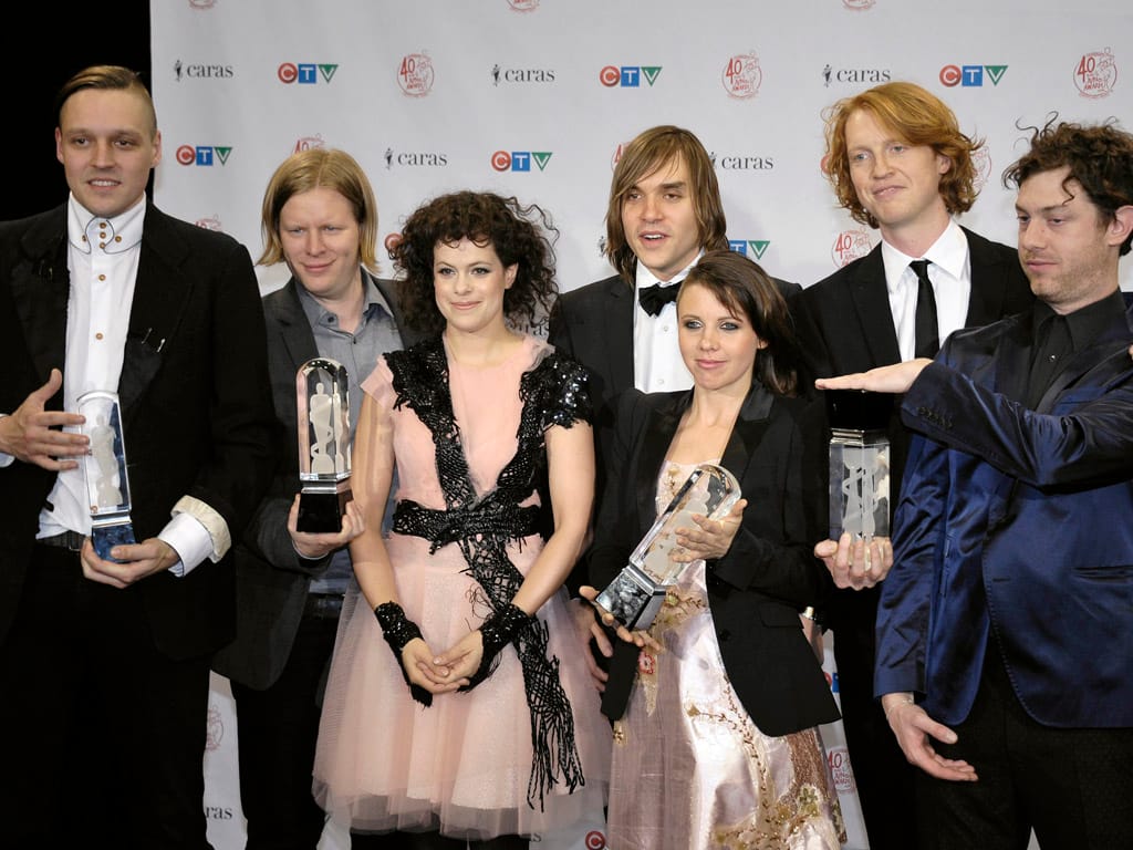 Arcade Fire nos Juno Awards 2011 (EPA/SARAH DEA)