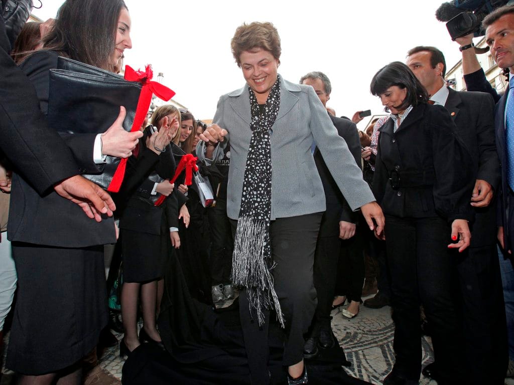 Dilma Rousseff em Portugal [LUSA]