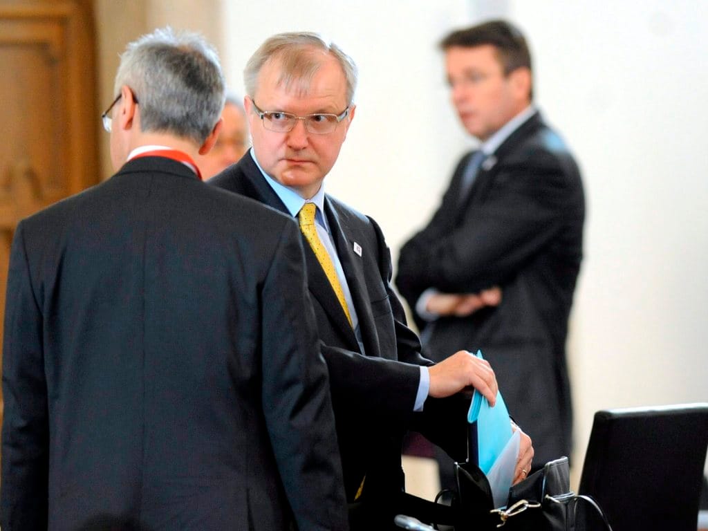 Olli Rehn, comissário europeu para os Assuntos Económicos