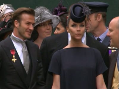 Casal Beckham encanta em Westminster - TVI