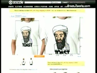 Morte de Bin Laden inspira t-shirts e cartoons - TVI
