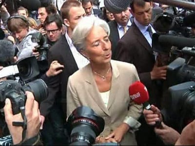 Lagarde: «Grécia poderá fazer saída ordenada do euro» - TVI