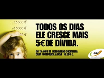 Cada português nasce já com dívida de 16 mil euros - TVI