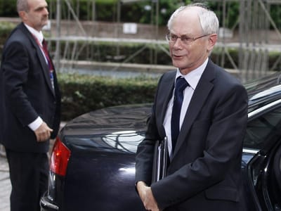 Rompuy: «Itália tem capacidade para superar crise» - TVI