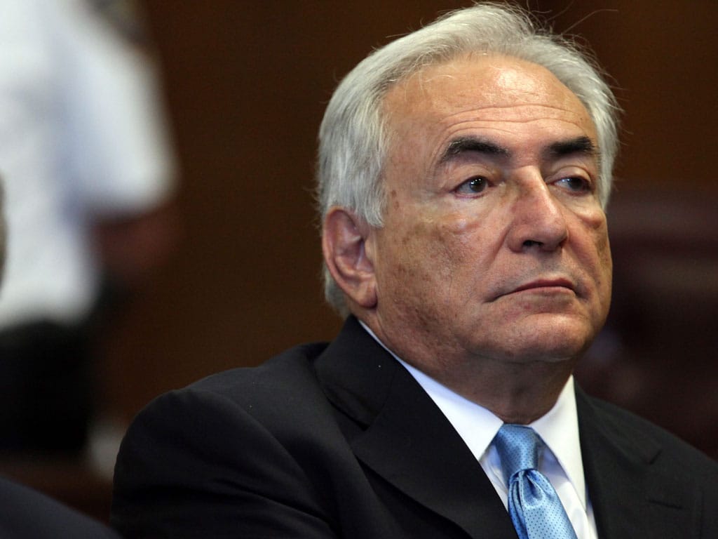 Dominique Strauss-Kahn libertado sem fiança - EPA/TODD HEISLER/POOL
