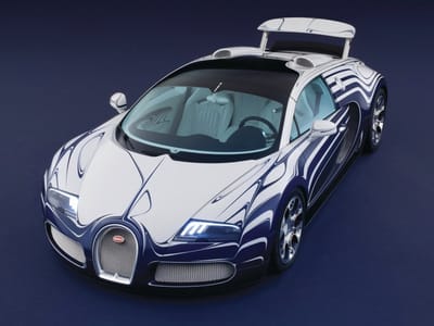 Novo Bugatti Veyron traz acabamentos em porcelana - TVI