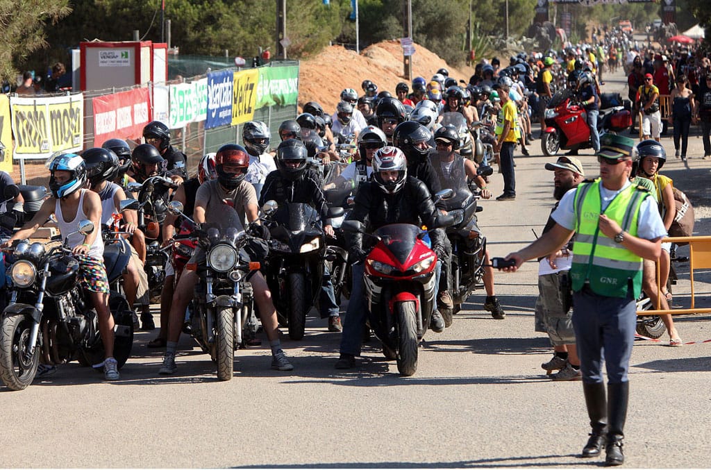 30ª Concentração Internacional de motos em Faro -  LUIS FORRA/LUSA