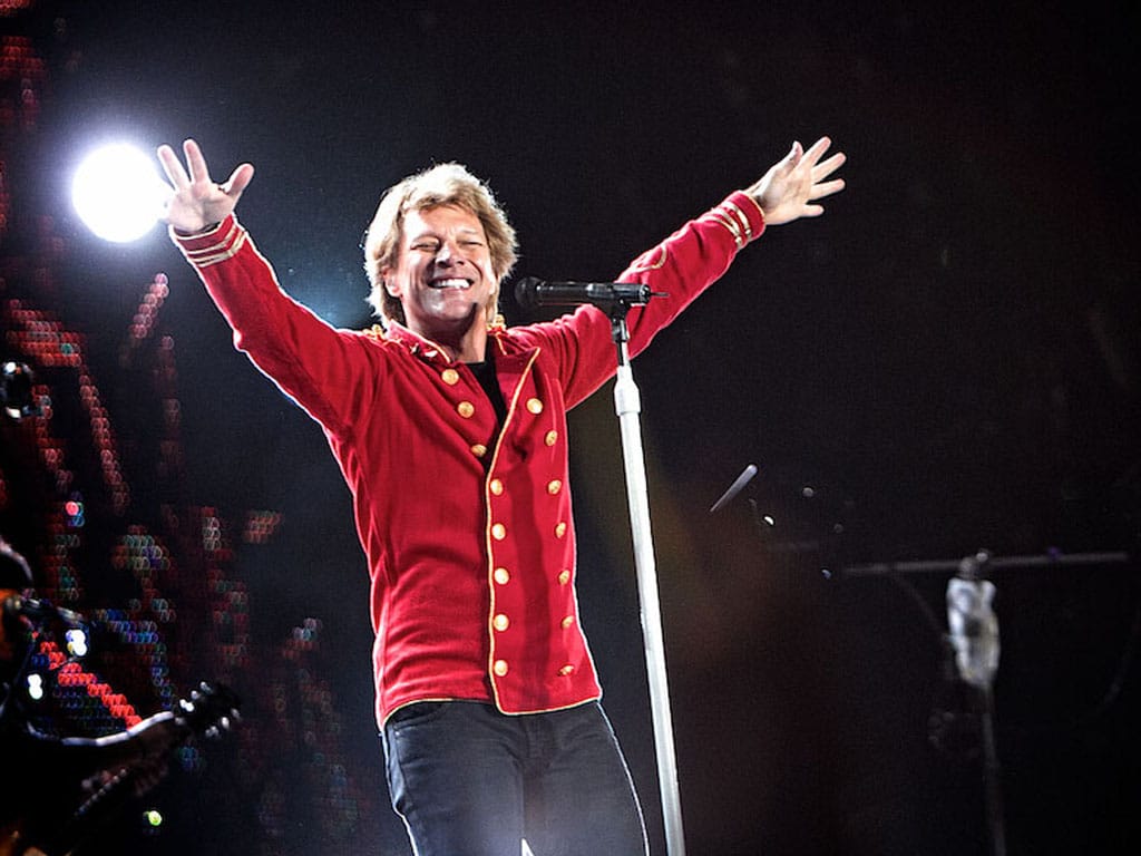 Bon Jovi ao vivo no Parque da Belavista (foto: Manuel Lino)