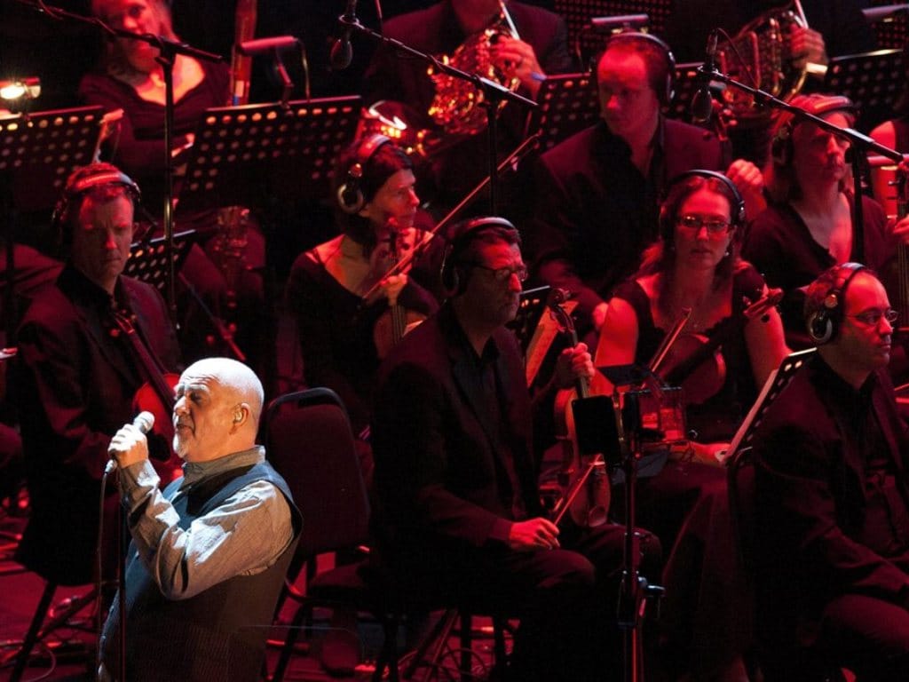 Peter Gabriel em concerto na Suíça (Foto: Lusa/EPA Laurent Gillieron)