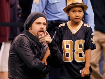 Filho de Angelina e Brad Pitt a caminho dos filmes - TVI