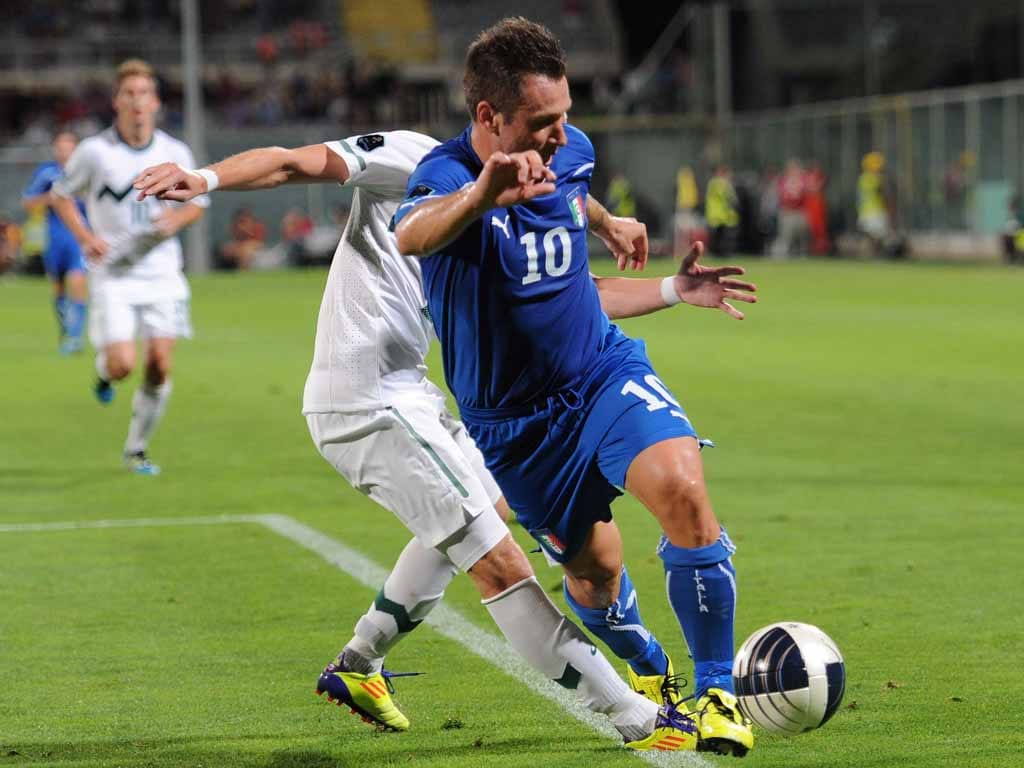 Itália vs Eslovénia (EPA/Carlo Ferraro)