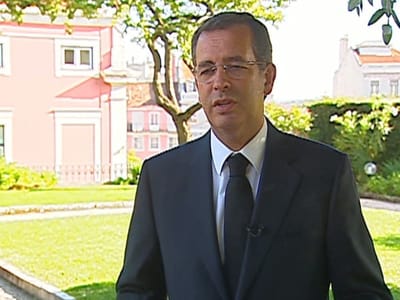 PS: Seguro propõe Almeida Santos para presidente honorário - TVI