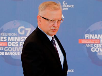 Rehn: «Situação económica em Itália é muito preocupante» - TVI